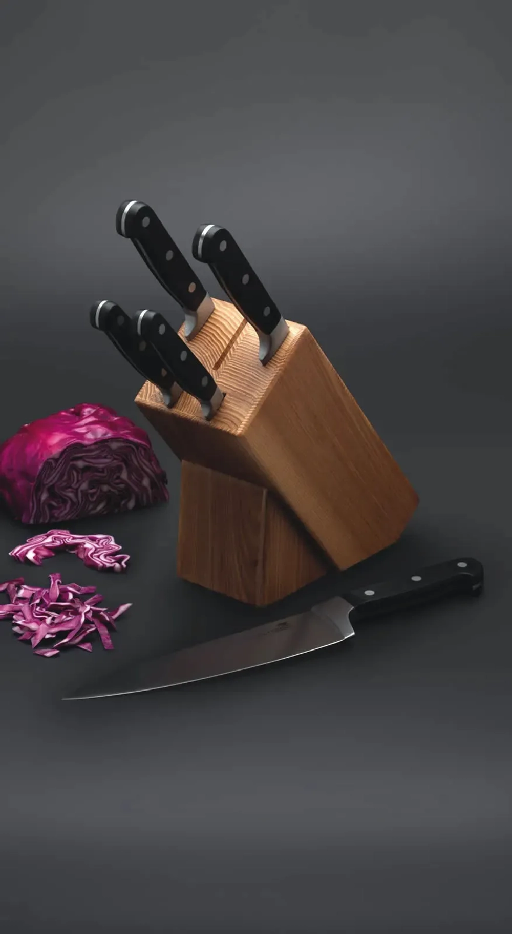 Kitchen Craft Набор из 5 ножей в деревянном блоке EAN 5028250382597