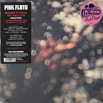 Pink Floyd ‎– Obscured By Clouds (Европа 2016г.)
