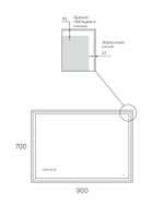 Зеркало Reflexion Double RF4615DB