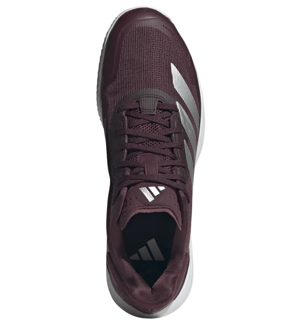 Мужские кроссовки теннисные Adidas Defiant Speed 2 M Clay - maroon/cloud white/tech grey metallic