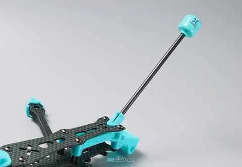 Антенна Foxeer Lollipop 4 Plus High Quality 5.8G 2.6dBi FPV Omni LDS Antenna LHCP straightMMCX teal PA1474