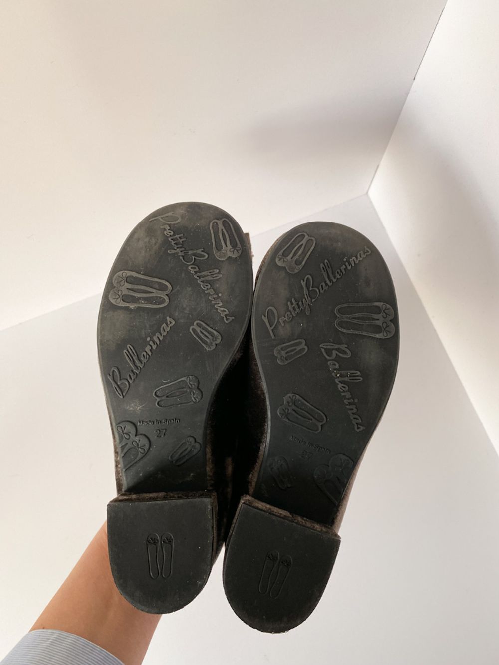 Бархатные туфли Pretty Ballerinas, 27