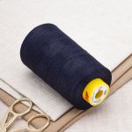 Нитка Gutermann Mara 120 (5000 метров), 1 боб., универсальная | 387 чернильно-черный