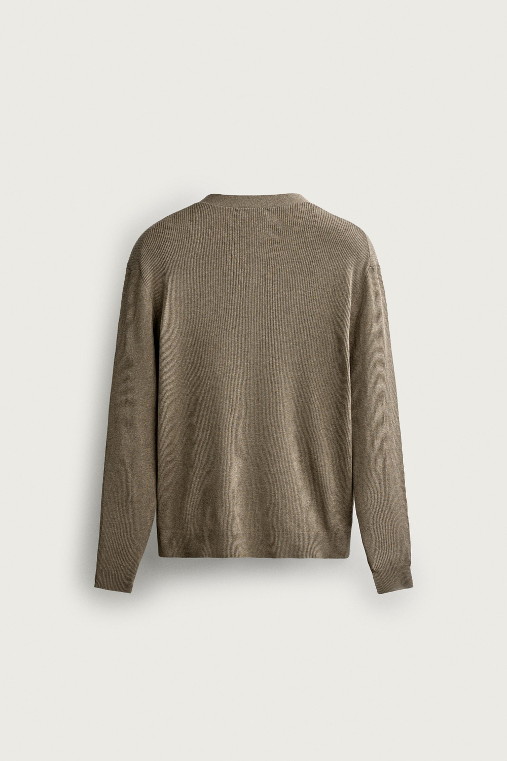 КАРДИГАН RELAXED FIT В РУБЧИК — ZARA