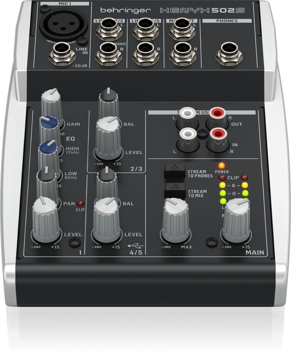 Микшерный пульт Behringer Xenyx 502S
