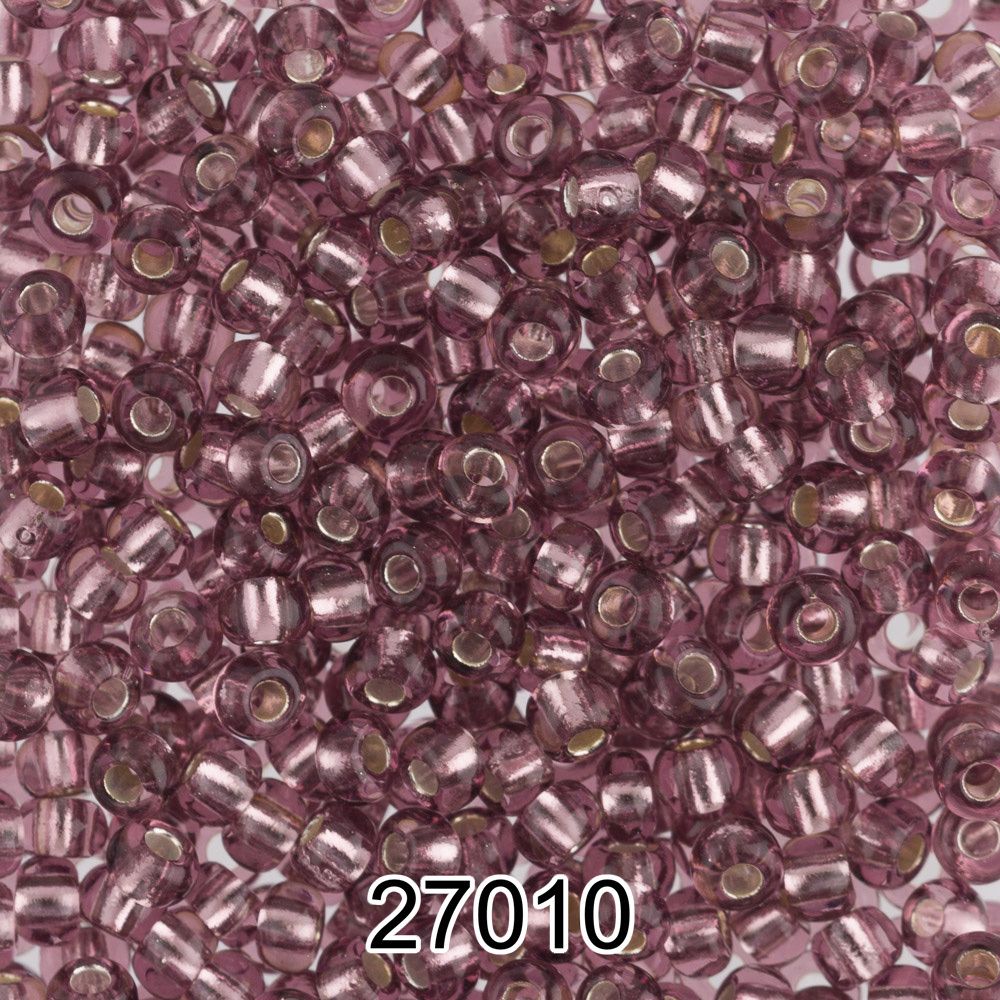 Бисер Preciosa 10/0 (2.3 мм), 500 г, 27010 (Ф263) св.сиреневый Бисер Preciosa 10/0 (2.3 мм), 500 г, 27010 (Ф263) св.сиреневый