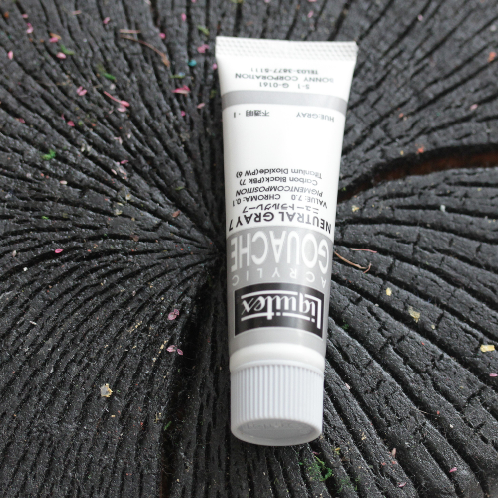 Краска Neutral Gray Liquitex™ (22 мл., акриловая гуашь)