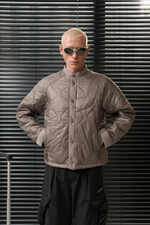 Куртка Nothomme Blue Monte Stand-Сollar Jacket "Fragrant Gray Purple"