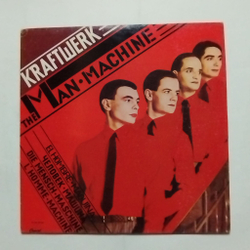 Винтажная виниловая пластинка LP Kraftwerk The Man Machine (Spain 1978) The Robots
