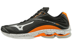 Mizuno Wave Lightning Z6 Volleyball Shoes Unisex Low top Black/Orange