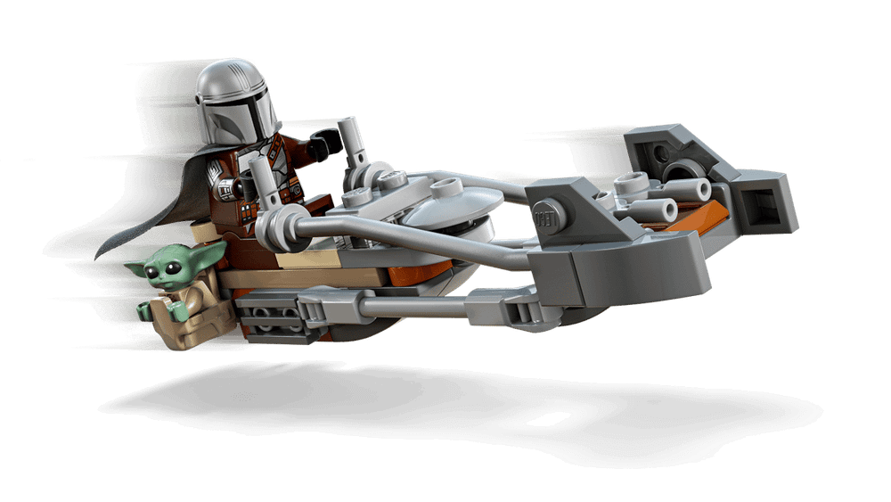 Конструктор LEGO Star Wars 75436 The Mandalorian & Grogu's Speeder Bike