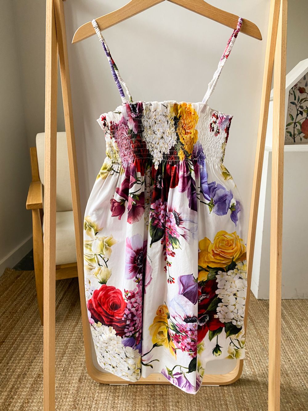 Хлопковый сарафан Dolce&Gabbana, 128