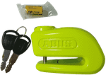 Замок на торм. диск 365 Trigger Alarm 2.0 с сиг желтый
