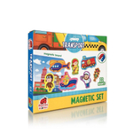 Магнитный набор с доской "Транспорт" / "Transport"