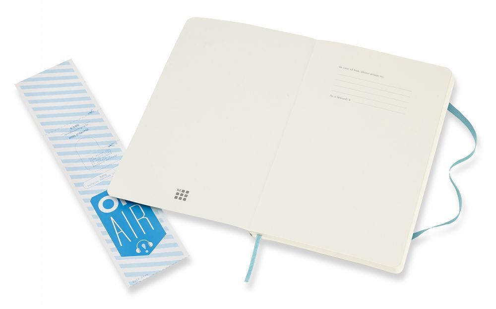 Блокнот Moleskine Classic Soft Large 192 стр. нелинованный мягкая обложка (QP618B35)