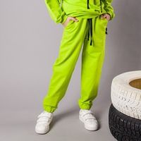 Джоггеры "Вb team LIME" подростковые