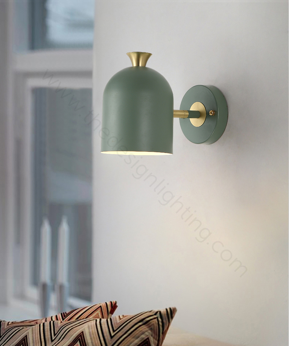 Wall design lamp Hood  (Green)