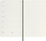Еженедельник Moleskine Classic Soft (DSK1512WN3) 13х21см мягкая обложка зеленый