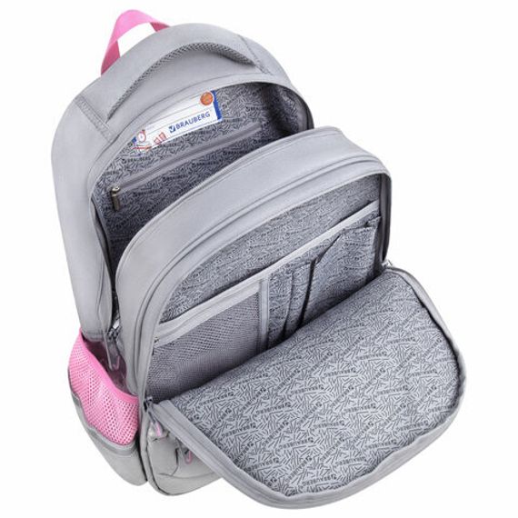 Çanta \ Bag \ Рюкзак школьный BRAUBERG , 2 отделения, СВЕТЯЩИЙСЯ, 40х31х15 см, 272035