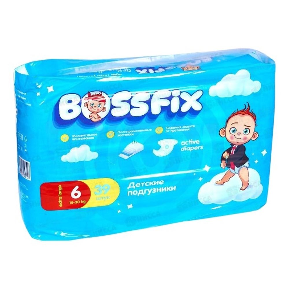 Подгузники Bossfix размер 6