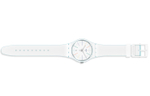 SWATCH Unisex White Watch SUOS404
