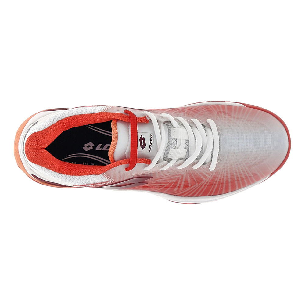 Женские теннисные кроссовки Lotto Mirage 100 II Clay Court Shoe Women - White, Red