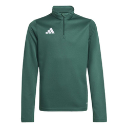 Детская теннисная толстовка Adidas Kids Entrada 26 Training Top - dark green/white