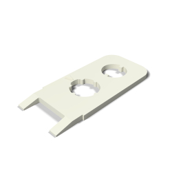 Ключ для разборки ножа Silhouette / Белый глянцевый