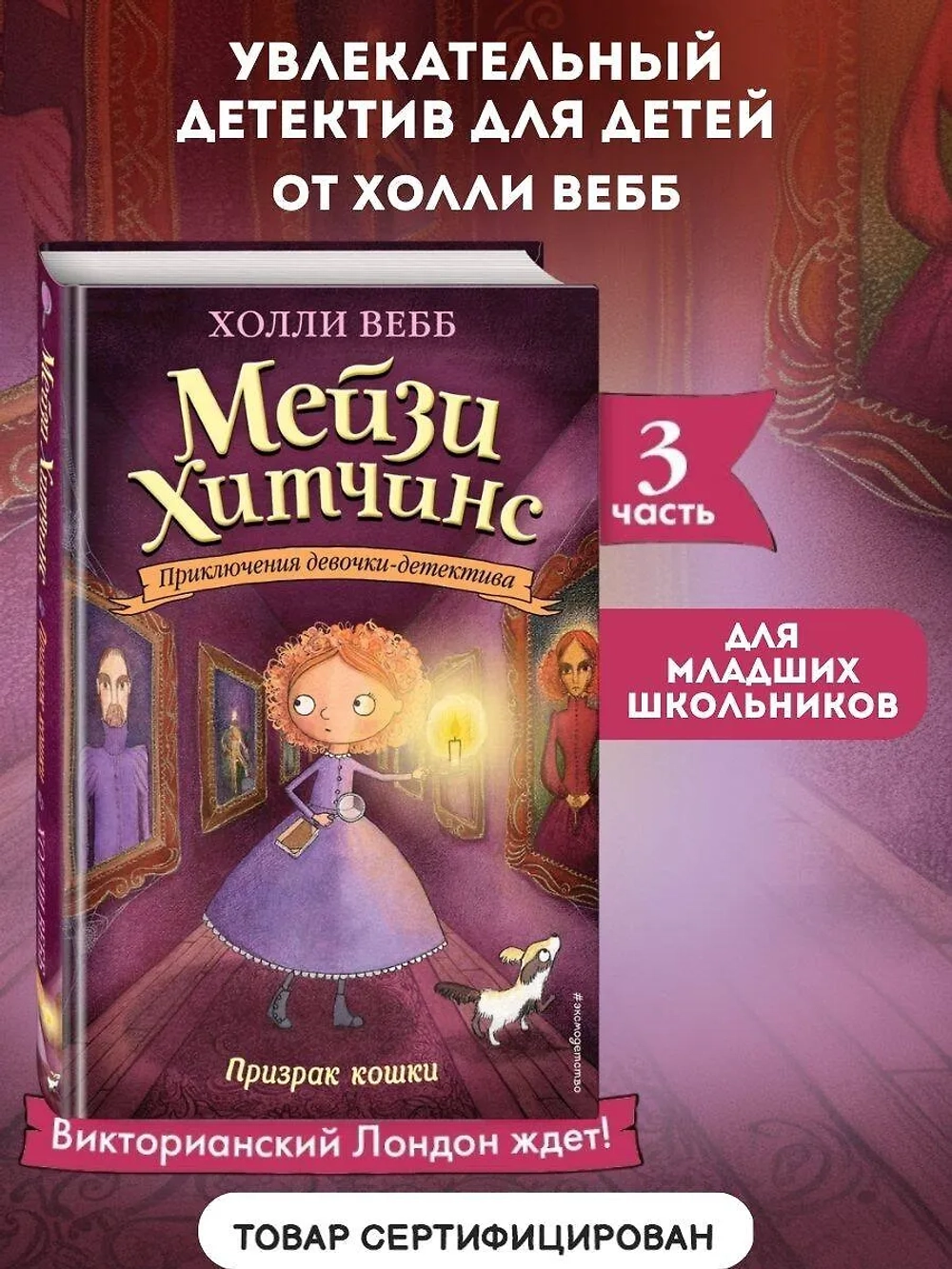 Мейзи Хитчинс. Призрак кошки (Автор - Холли Вебб) Книга 3