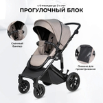 Коляска модульная 3в1 Molly Trio (Beige/Бежевый)