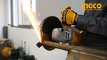 Угловая шлифовальная машина (УШМ) INGCO AG24008 INDUSTRIAL 230 мм 2,4 кВт