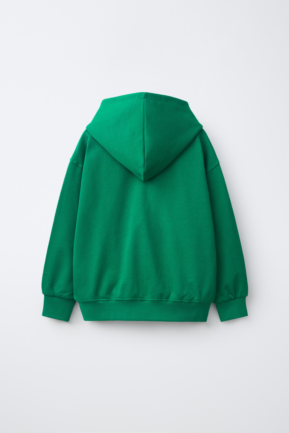 ZARA ХУДИ С ФОТОПРИНТОМ СОБАКИ, ЗЕЛЕНЫЙ