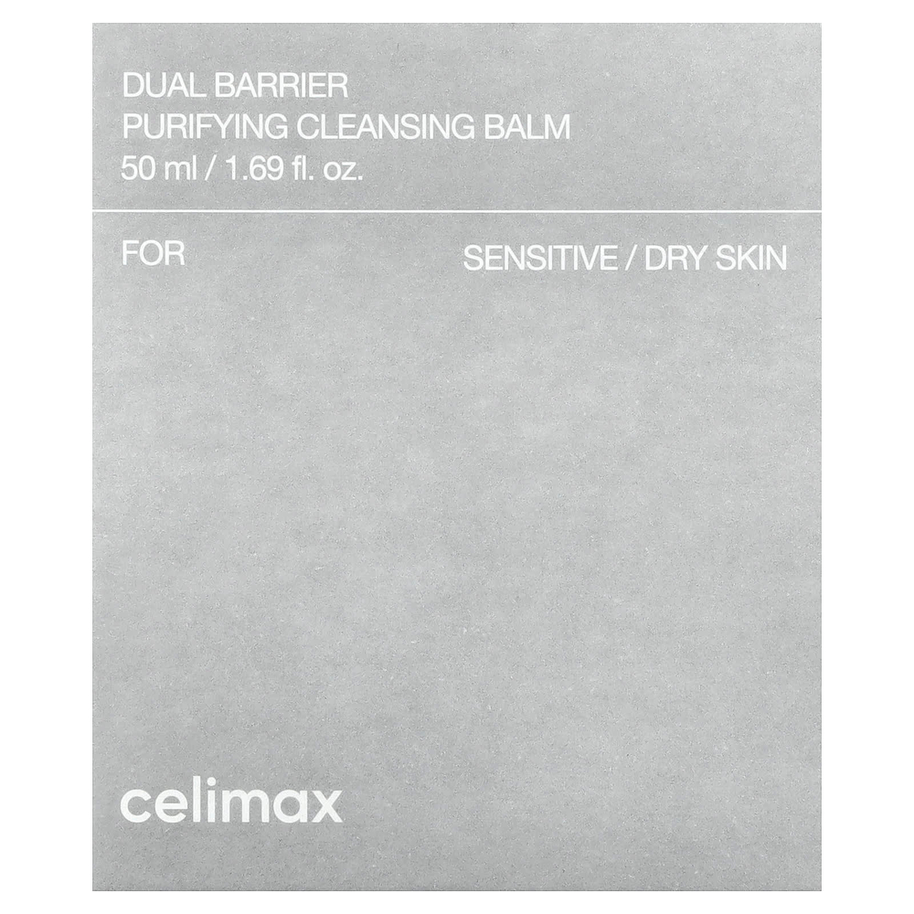 Celimax, очищающий бальзам с двойным барьером, для чувствительной/сухой кожи, 50 мл (1,69 жидк. унции)