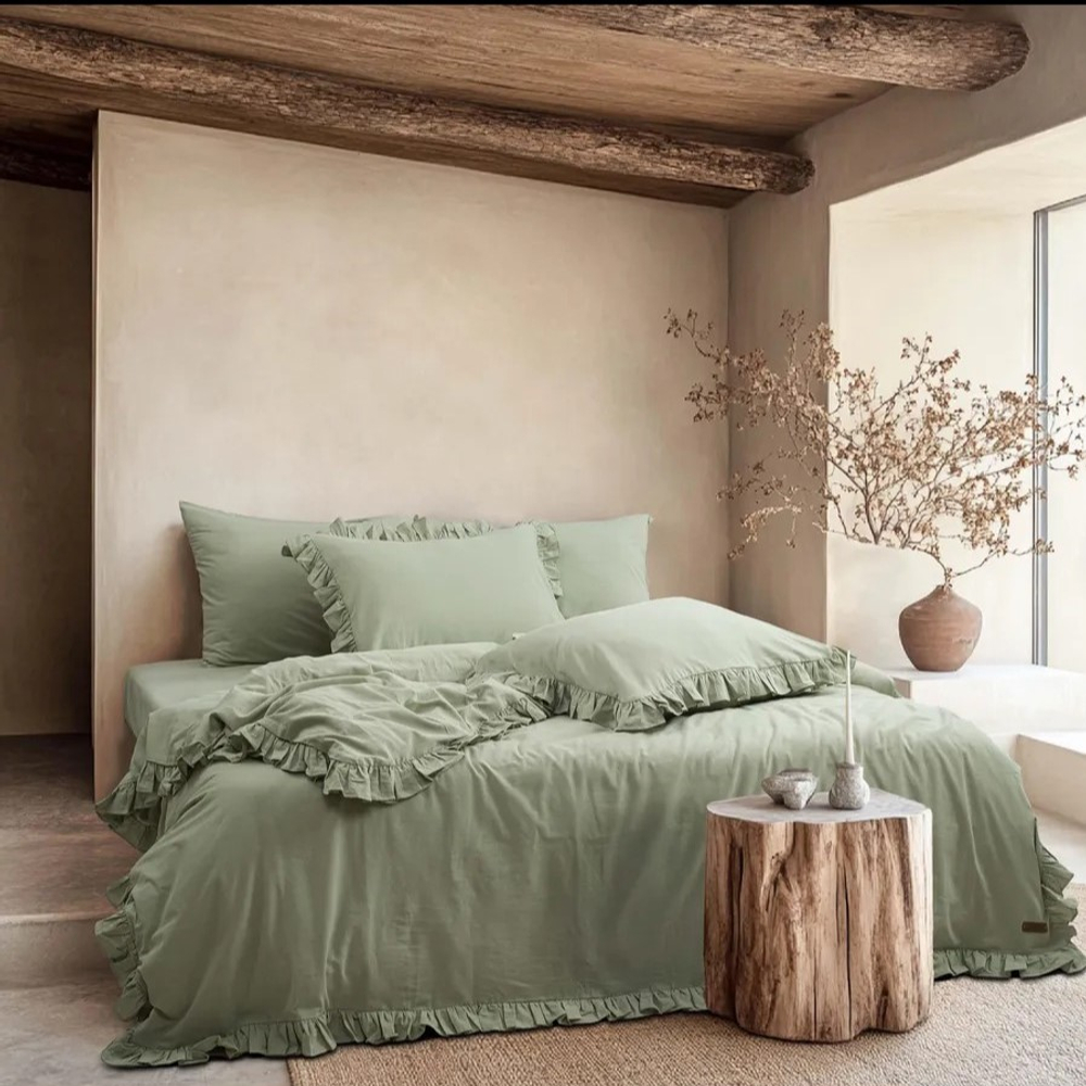 КПБ MAJOLİ Milagros PAMPAS Евро 200*220-2шт. 240-260, 50*70-2шт. Вар. Хлоп.