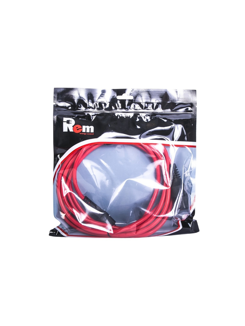 REM Шнур питания с фиксатором IEC 60320 C19/IEC 60320 C20, 16 А / 250 В (3 ? 1,5), длина 3 м, красный R-16-Cord-C19-C20-3-Red