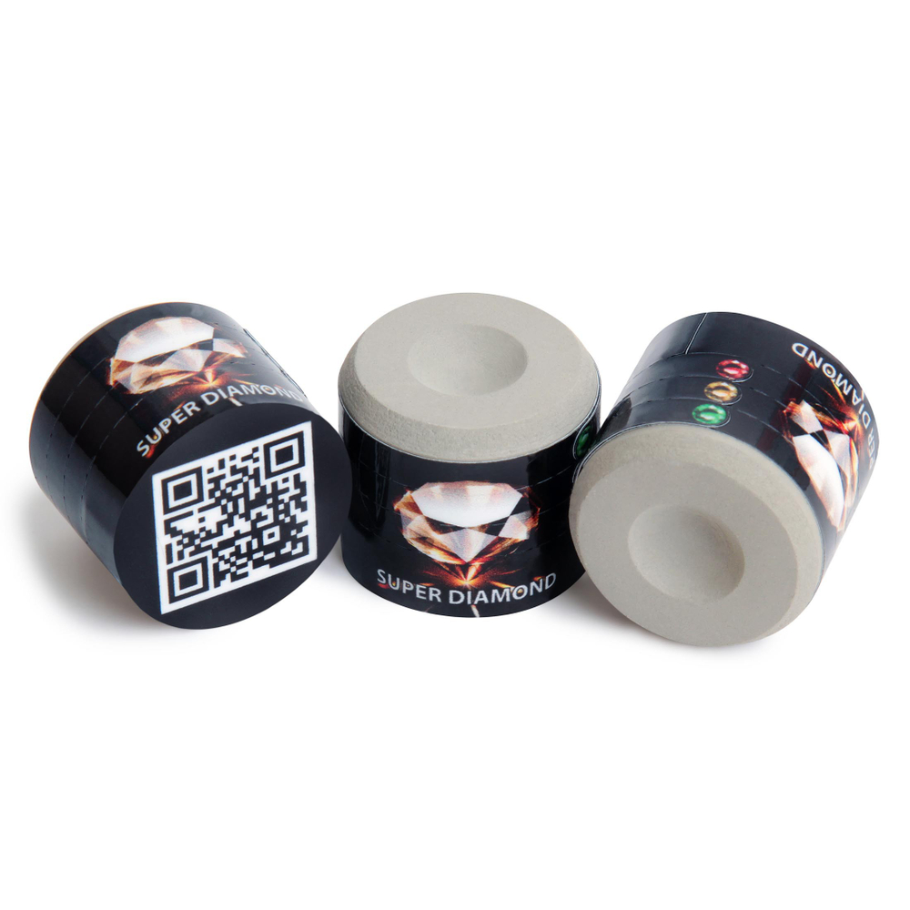 Мел бильярдный "Super Diamond Round" Grey 1шт.