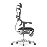 Кресло FALTO Ergohuman Elite 2 с подножкой ( чёрный каркас /сетка чёрный T-168-B1 Black )