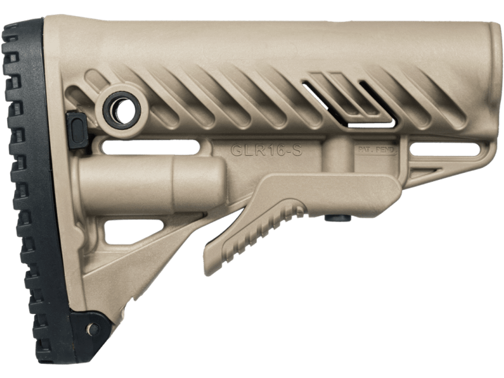 Полимерный приклад GLR-16, бежевый, Fab Defense