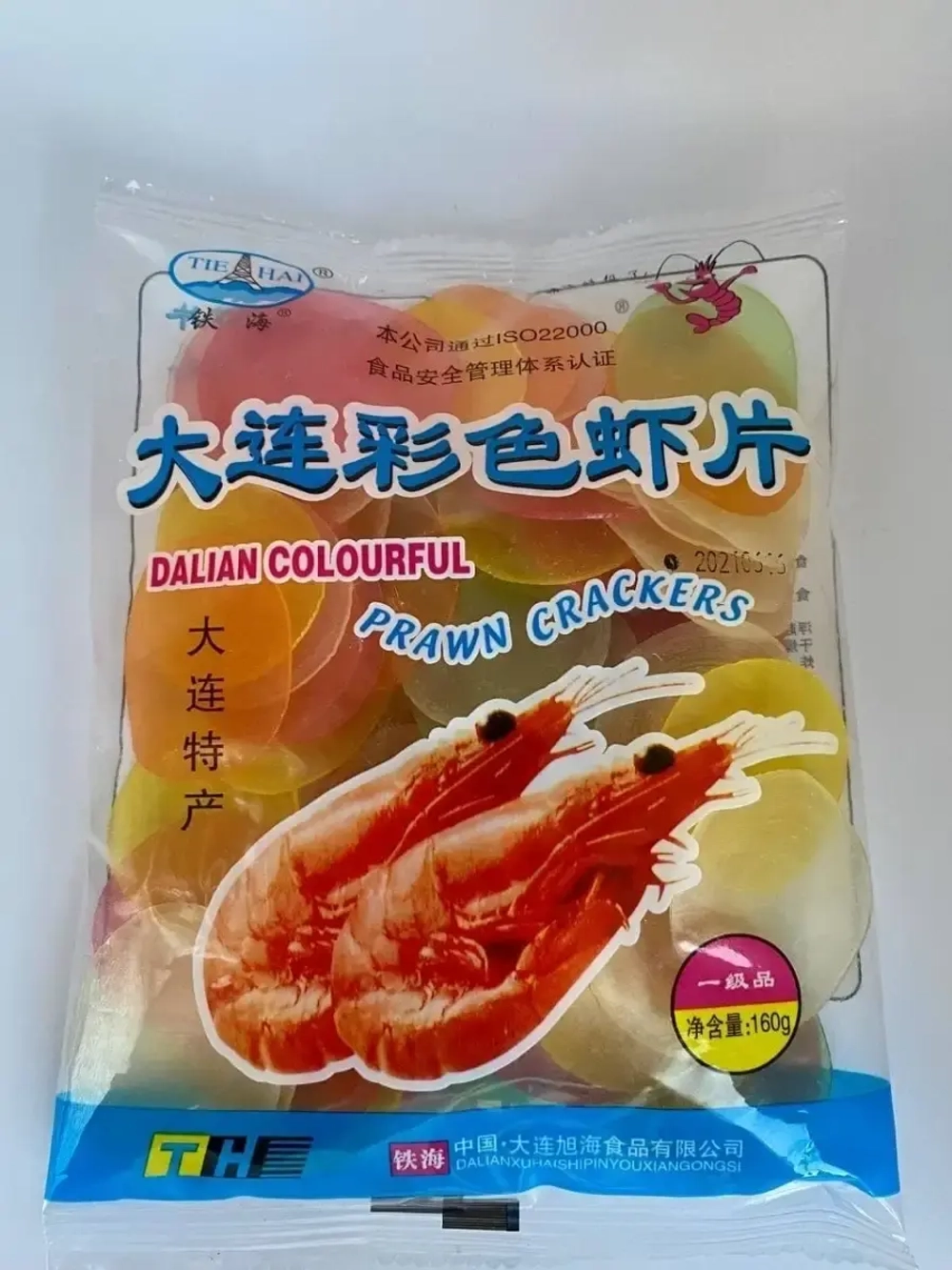 Чипсы Real Tang Креветочные 160гр.