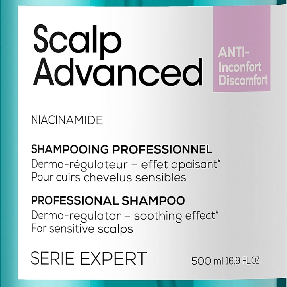L'Oreal Professionnel Serie Expert Scalp Advanced ANTI-Inconfort Discomfort - Шампунь 500 мл (РЕФИЛЛ)