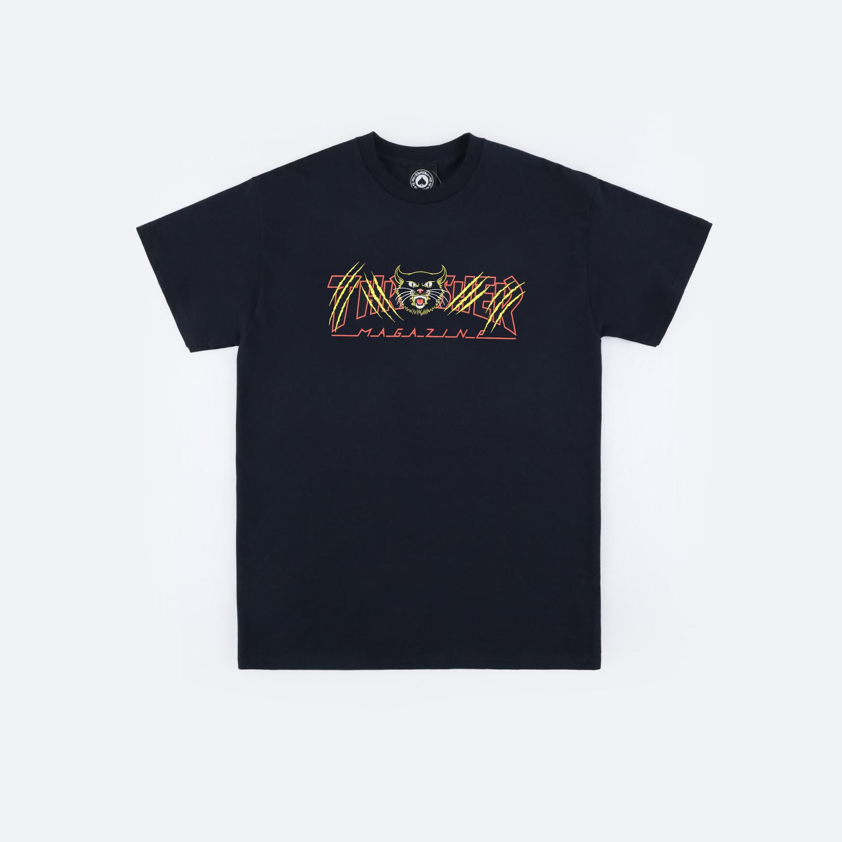 Футболка Thrasher Gato T-Shirt (black) артикул: - купить в магазине Дайс