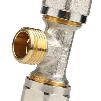 Тройник-переходник с наружной резьбой  1/2"х20