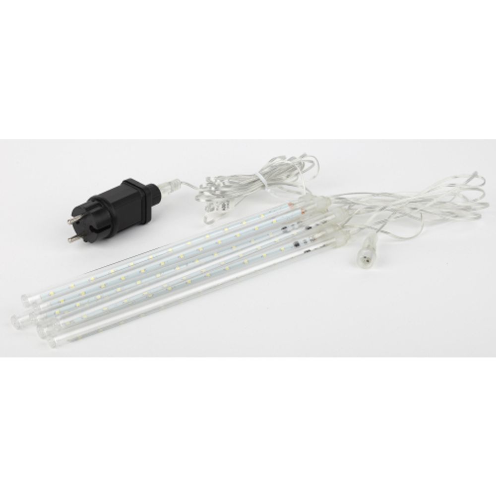 ENOS-02H ЭРА Гирлянда LED Сосульки 2,1м холодный свет, 7V, IP44 | Гирлянды