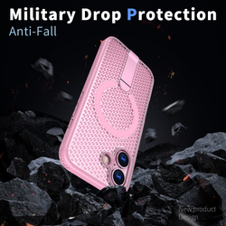 Прозрачный чехол Mesh Pro Magnetic Case для iPhone 17