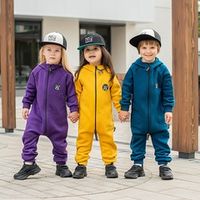 Комбинезон с клапаном и капюшоном "Ультрафиолет" утепленный