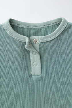 ZARA ОДНОТОННЫЙ КОМБИНЕЗОН, ЗЕЛЕНЫЙ