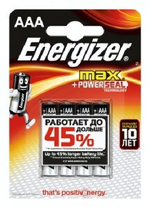 Элемент питания Energizer LR03 BL/4 (комплект 4 шт)