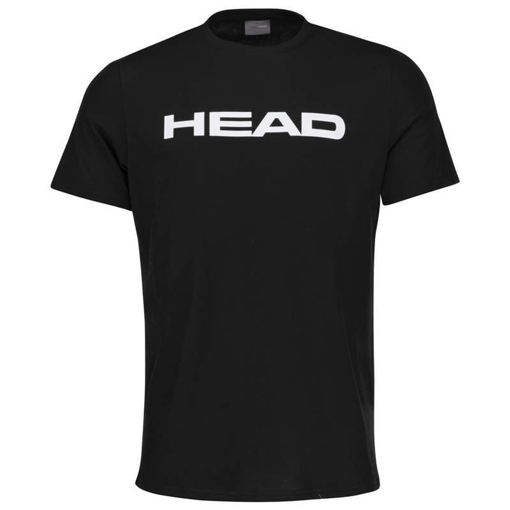 Футболка для мальчика теннисная Head Club Basic T-Shirt - black