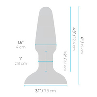 Изумрудная анальная вибропробка с эффектом римминга 15см b-Vibe Rimming Plug 2 BV-040