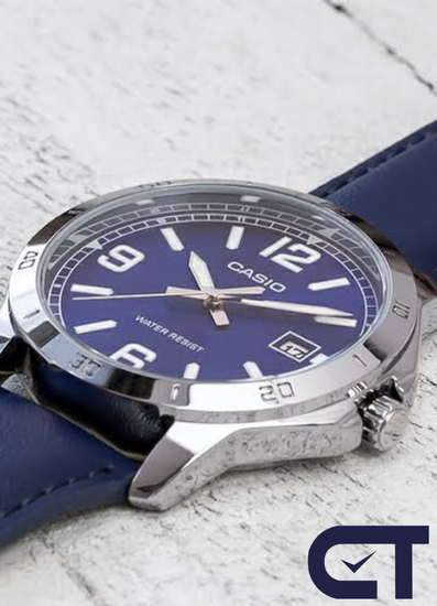 Casio MTP-V004L-2B — мужские наручные часы